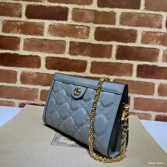 Hyperpeter GUCCI matelassé GG bag shoulder leather 0704